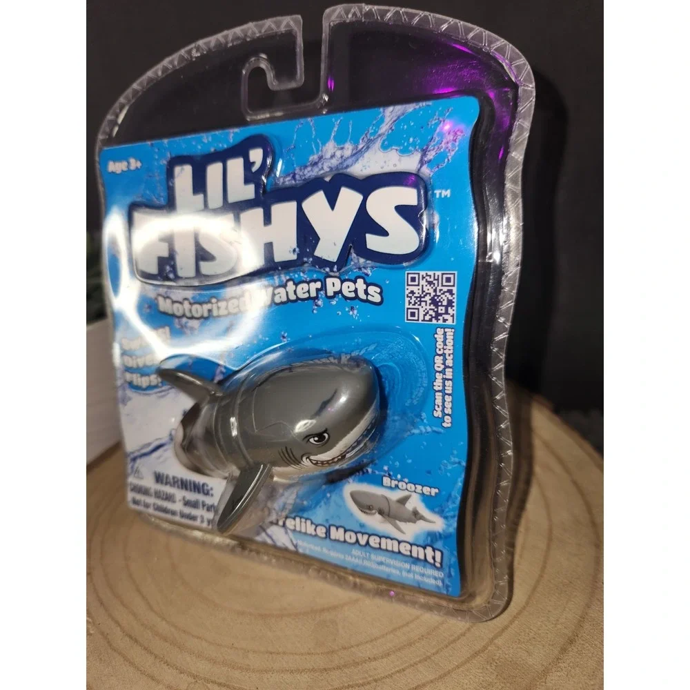Rare~LIL' FISHYS Motorized Water Pets- Hammerhead‎ Shark Hammie-New & Sealed